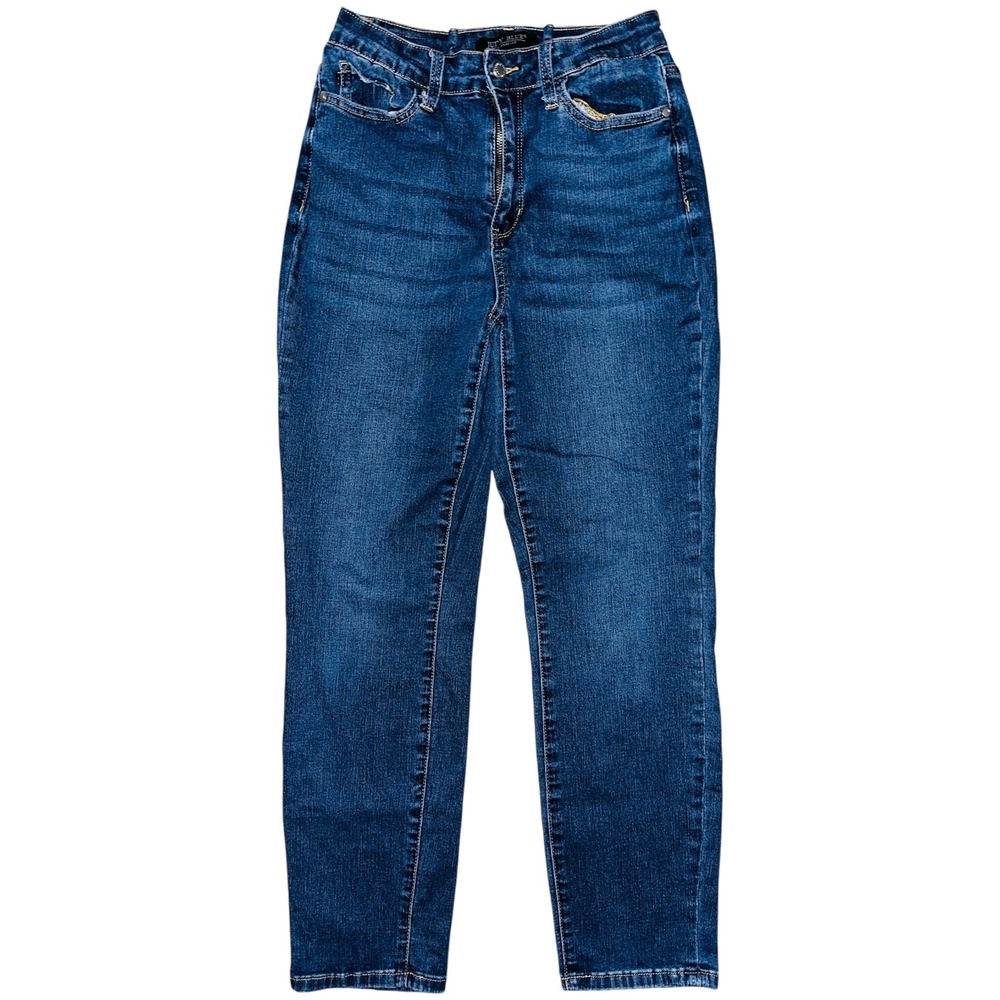 WB2 Judy Blue Jeans Boyfriend High Waist Dark Wash Denim Comfort Stretch Casual
